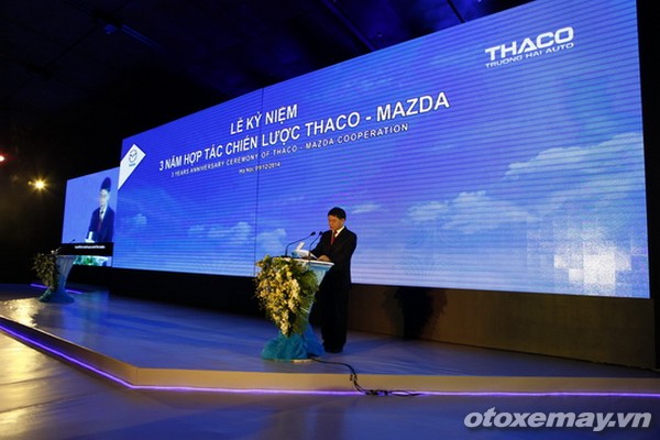 Trường Hải khẳng định chiến lược trong lễ kỷ niệm với Mazda